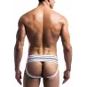 MOB Eroticwear Jockstrap Fetish Classic Blanc